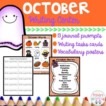 Preview of Freebie October Writing Center
