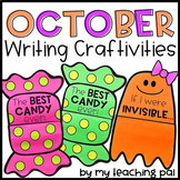 October Writing Craftivities - Candy and Ghost