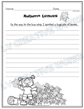 October Writing Grades 2-3, Distance Learning by Linda Valentino ...