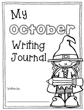 October Writing Journal by Two Steppin' Texas Teacher | TPT