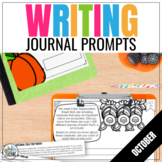 October Writing Journal: Daily Quick Writes Journal Mornin