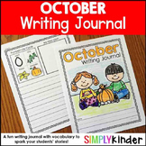 October Writing Journals