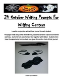 October Writing Prompt Cards