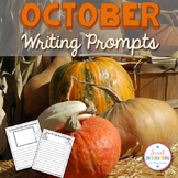 October Writing Prompts - Graphic Organizers & Writing Templates