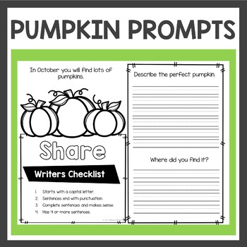 October Writing Prompts by Teaching Superkids | Teachers Pay Teachers