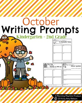 Preview of October Writing Prompts