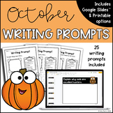 October Writing Prompts | 2nd Grade