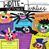 October Writing Prompts | Halloween Writing, Drug Free