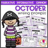 October Writing Prompts | Real-World/Draw & Write Formats 