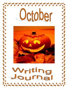 Preview of October Writing Prompts/Journal