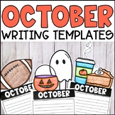 October Writing Templates FREE