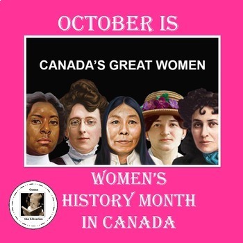 Preview of October is Women's History Month in Canada