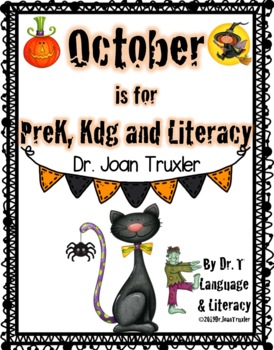 Preview of October is for PreK, Kdg and Literacy (Distance Learning)