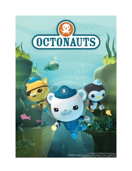 Octonauts S1 E1 Worksheets by Pillar and Vine Academy | TPT