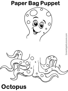 octopus craft worksheet by green apple lessons tpt