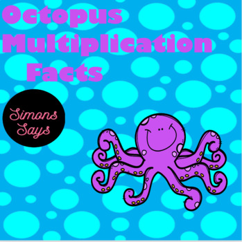 Preview of Octopus Multiplication Facts