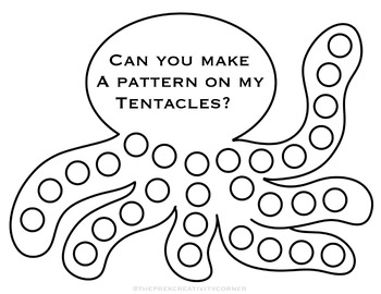 Preview of Octopus Patterns Activity