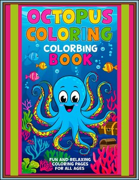 Preview of Octopus coloring pages