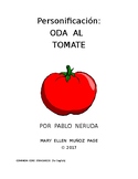 Oda al Tomate  Personificacion