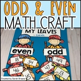 Odd and Even Fall Leaves Math Craft