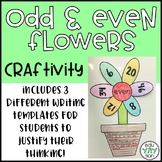 Odd & Even Flower Craftivity