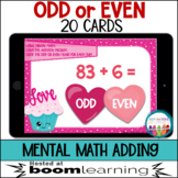 Odd Even Mental Math Addition | Valentines Day