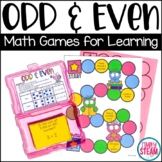 Odd and Even Games for Second Grade Math