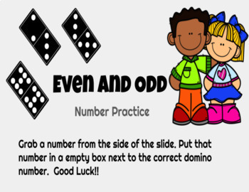 Preview of Odd and Even Number sort Online & Distance Learning 