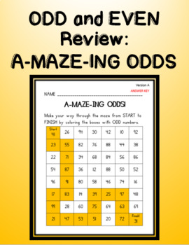 Odd And Even Numbers 12 Pages To Practice Odds Evens By Miss Spedventures