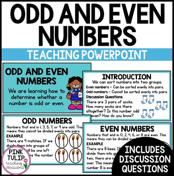 Preview of Odd and Even Numbers - Teaching PowerPoint Presentation