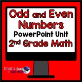 Odd and Even Numbers Math Unit 2nd Grade Distance Learning