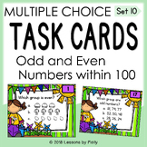 Task Cards | Odd and Even Numbers | Set 10