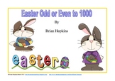 Odd and Even Numbers to 1000 Easter Theme