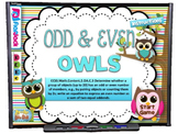 Odd and Even Owls Smart Board Game (CCSS.2.OA.C.3)