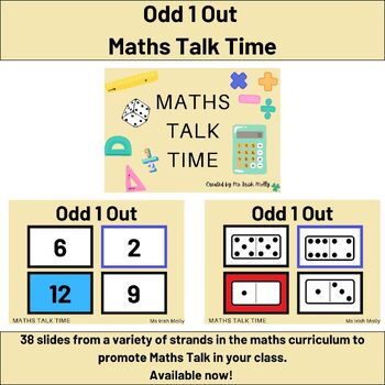 Preview of Odd1Out #1 - Maths Talk Time