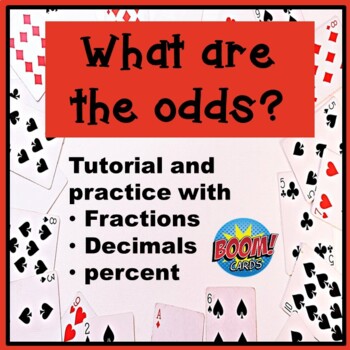 Preview of Odds Probability Fraction | Decimal | Percent tutorial