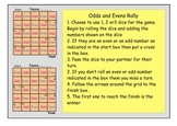 Odds and evens rally game