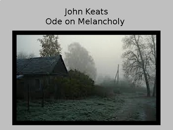 Preview of Ode on Melancholy Bundle