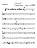 Ode to Joy - Flashmob Version - Violin III