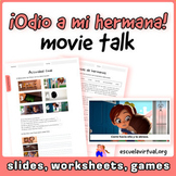 Odio a mi hermana Movie Talk Slides and Resources for Span