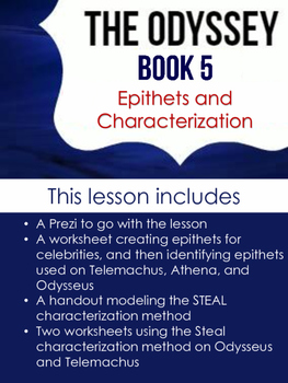 Odyssey Characterization Lesson by TheMrsWells | TPT