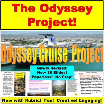 Preview of The Odyssey Cruise Project (Google Slides, PowerPoint)