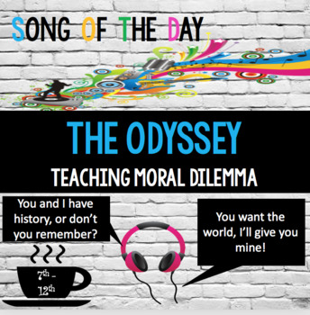 Preview of Odyssey: Song of the Day- analyzing tone, persuasive appeals, characterization