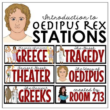 Preview of Oedipus Rex: Introduction Stations