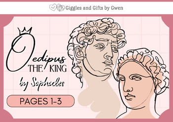 Preview of Oedipus the King Part 1 PAGES 1-3 EXPLAINED +++ Giggles and Gifts by Gwen