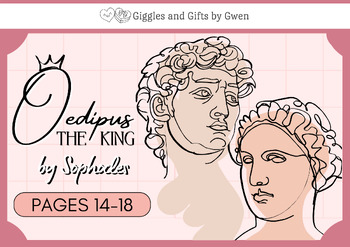 Preview of Oedipus the King Part 1 PAGES 14-18 EXPLAINED +++ Giggles and Gifts by Gwen
