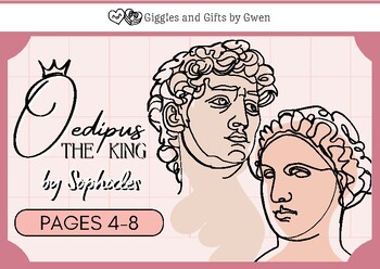 Preview of Oedipus the King Part 1 PAGES 4-8 EXPLAINED +++ Giggles and Gifts by Gwen