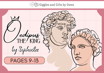 Preview of Oedipus the King Part 1 PAGES 9-13 EXPLAINED +++ Giggles and Gifts by Gwen