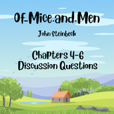 Of Mice & Men Chs. 4 - 6 Discussion (Google Slides)