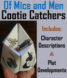 Of Mice and Men Novel Study Activity (Cootie Catcher Review Game)